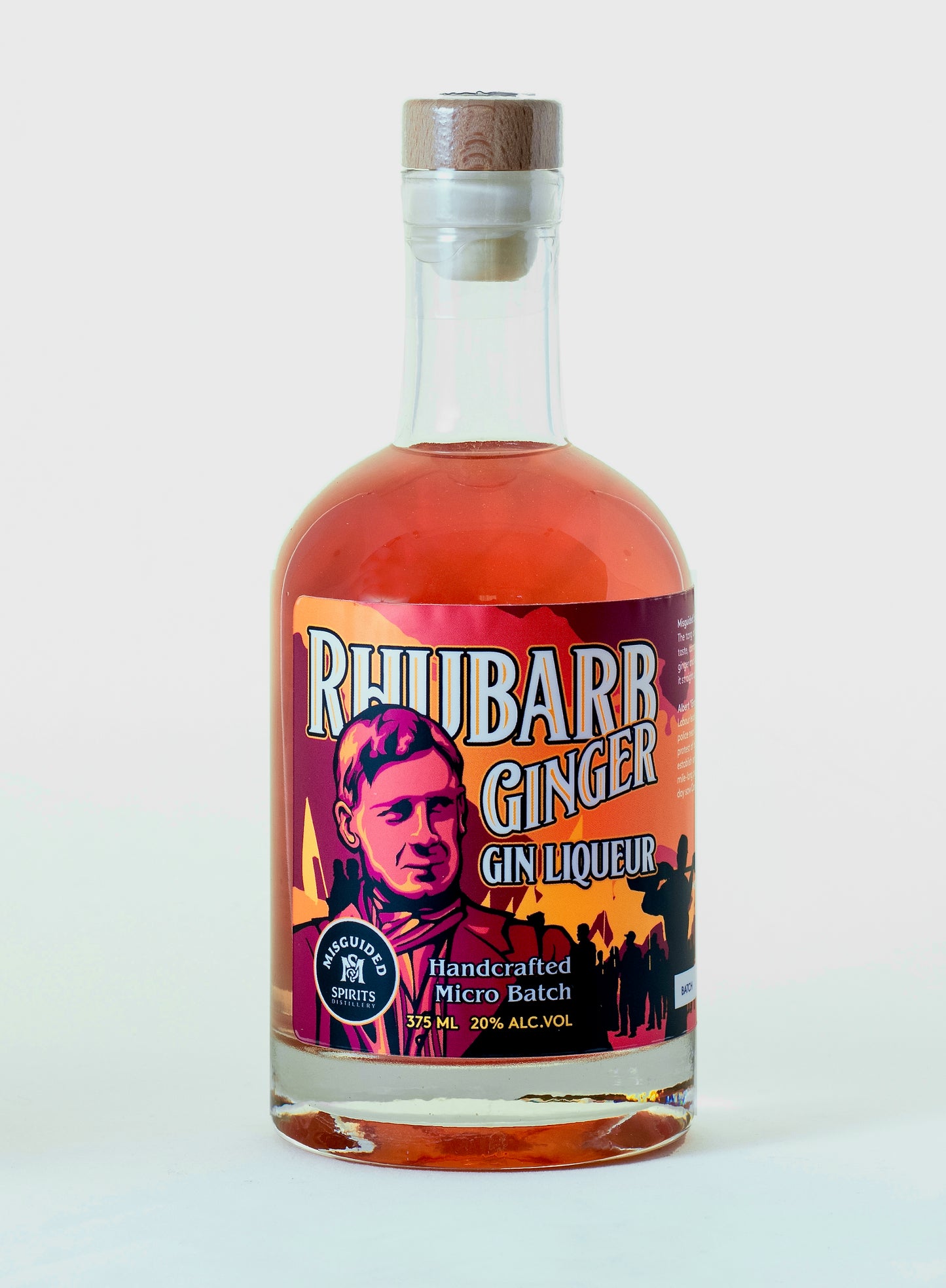 Ginger Goodwin Rhubarb Gin Liqueur