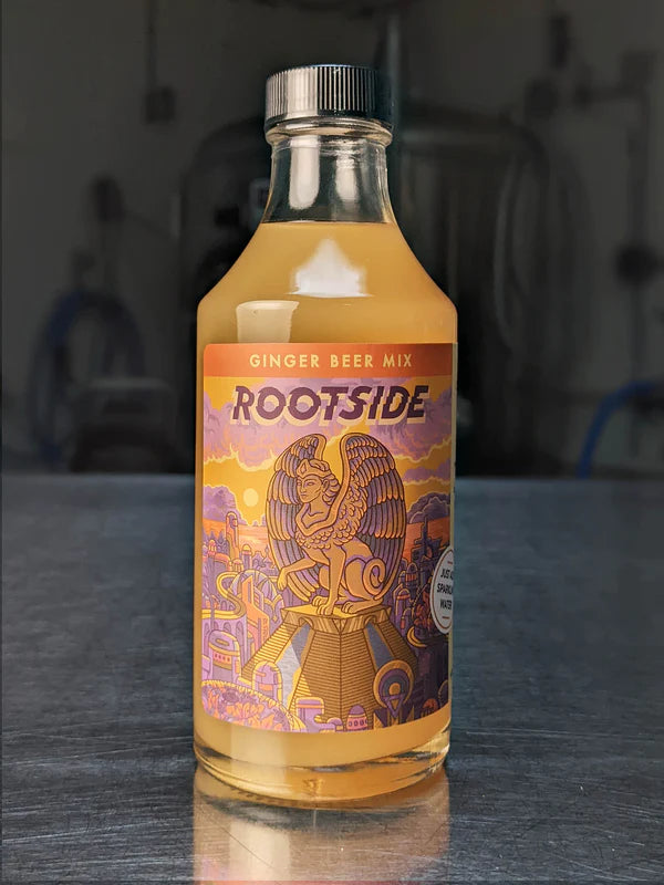 Rootside ginger beer craft-made syrup