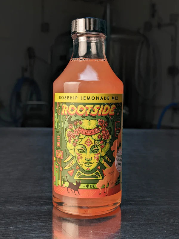 Rosehip Lemonade craft-made syrup